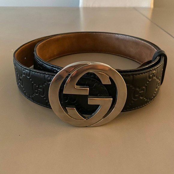 ✨BLACK GUCCI BELT ✨